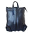 Кожаный рюкзак Arma dark blue 